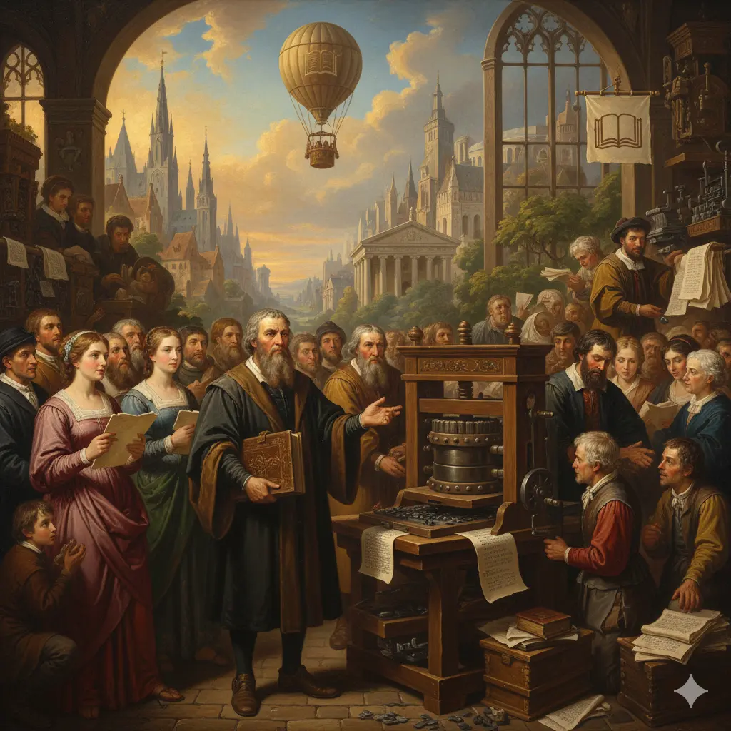 The Gutenberg Revolution: Ink, Paper, and Knowledge